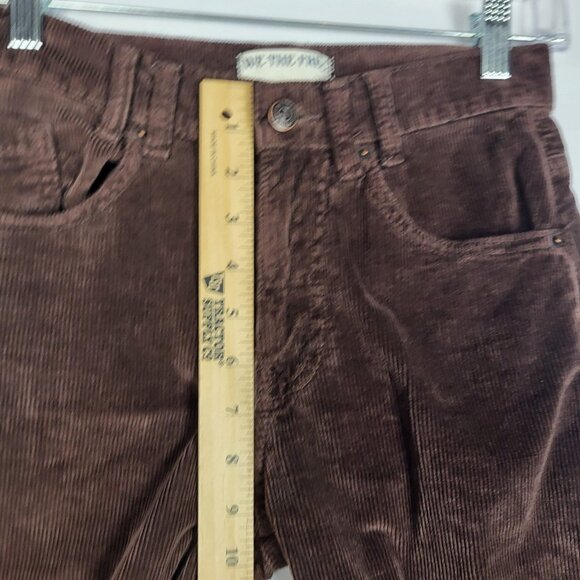 Free People We The Free Risk Taker High Rise Straight Corduroy Pants  Size 24 - Picture 7 of 12